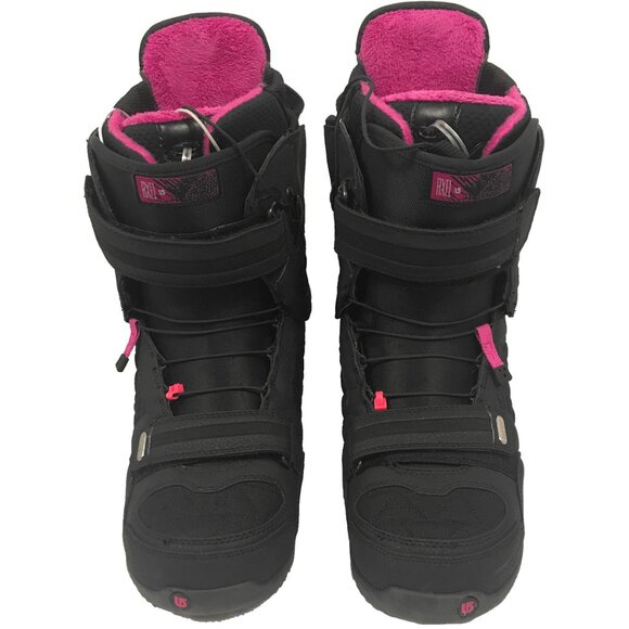 BRAND NEW! $280 Burton Axel Snowboard Boots!  7  Black With Color Details - Picture 2 of 3